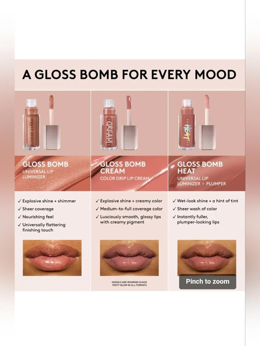 Fenty Glass Bomb Heat Universal Lip Luminizer And Plumper
